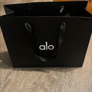 ALO Yoga Black Shopping Bag